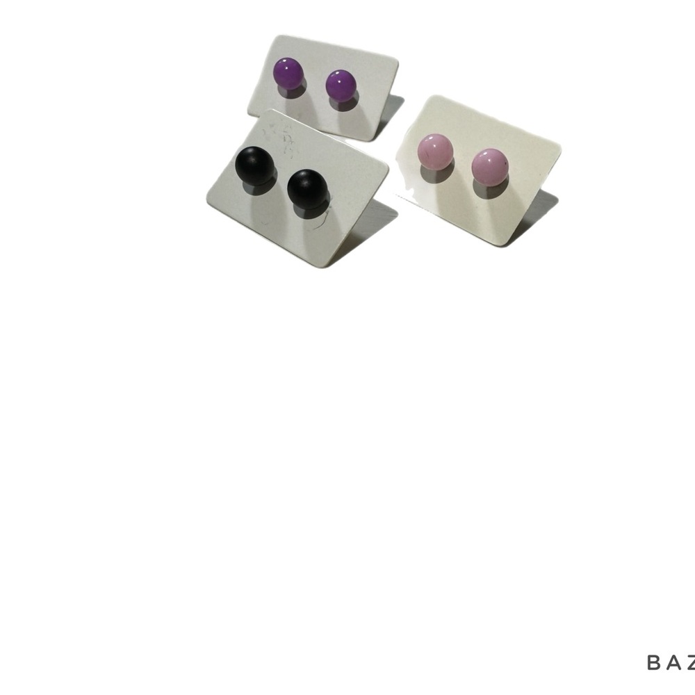 Stud ball earrings